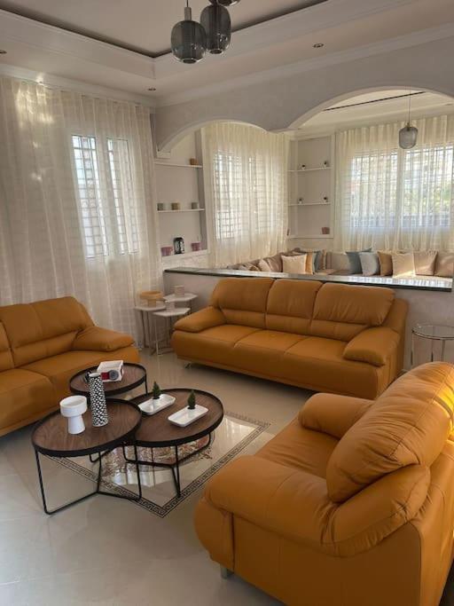 Villa Parfum D'Agadir - Piscine Privee - Spacieuse Et Concfortable - Parking - Vue Mer - Ambiance Familliale מראה חיצוני תמונה